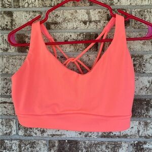 Athleta Coral Strappy Sports Bra